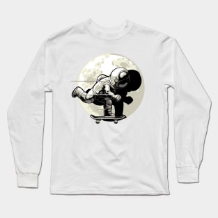 Astronaut Skate Long Sleeve T-Shirt